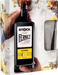 Fernet Stock Citrus 27% 0,5l + sklo