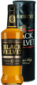 BLACK VELVET 40% tuba 0.7l