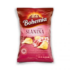 CHIPS Bohemia 77g slanina