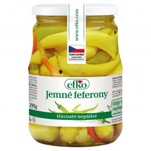 efko Jemné feferony 600g